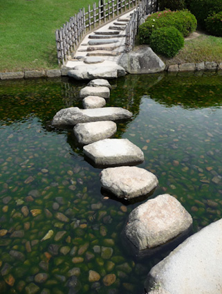 stepping-stones